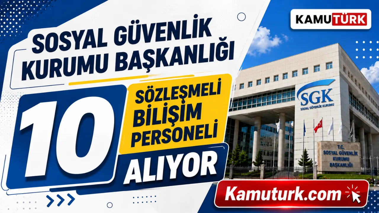SGK Bilişim Personeli Alıyor: Maaş Tavan Ücretin 5 Katına Kadar