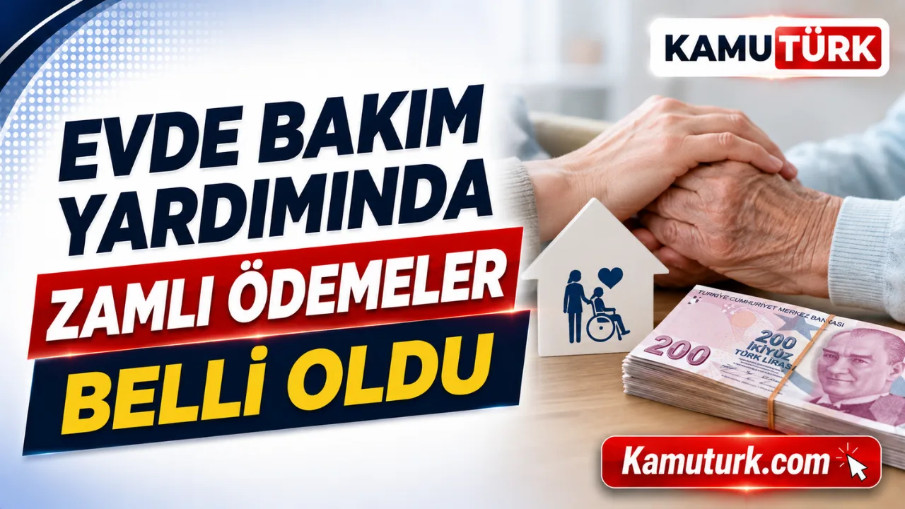 Evde Bakım Yardımında Zamlı Ödemeler Belli Oldu