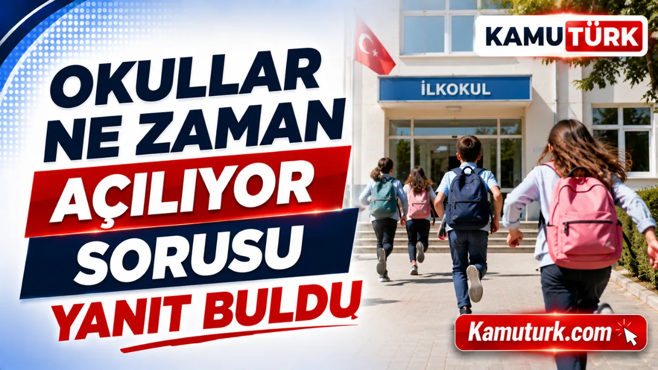 Okullar Ne Zaman Açılıyor Sorusu Yanıt Buldu, 2026-2027 Ara Tatil ve Yarıyıl Tarihleri Netleşti