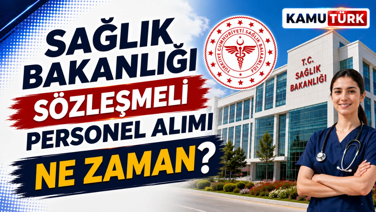 Sağlık Bakanlığı Sözleşmeli Personel Alımı Ne Zaman, Bakan Memişoğlu'dan Açıklama