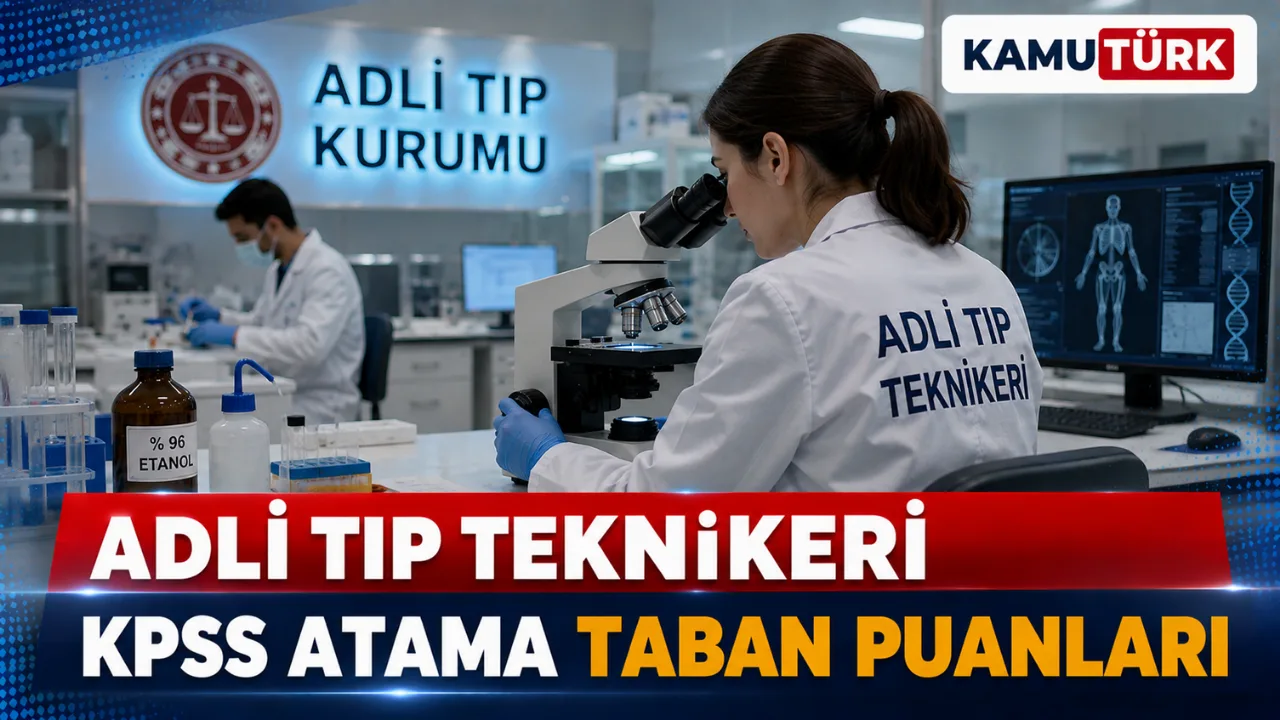 Adli Tıp Teknikeri KPSS Atama Taban Puanları (Son 10 Yıl)