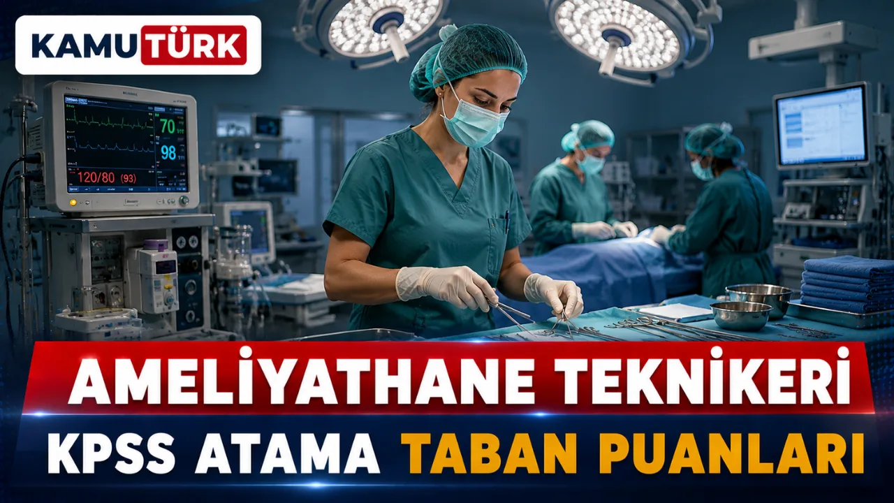 Ameliyathane Teknikeri KPSS Atama Taban Puanları (Son 12 Yıl)