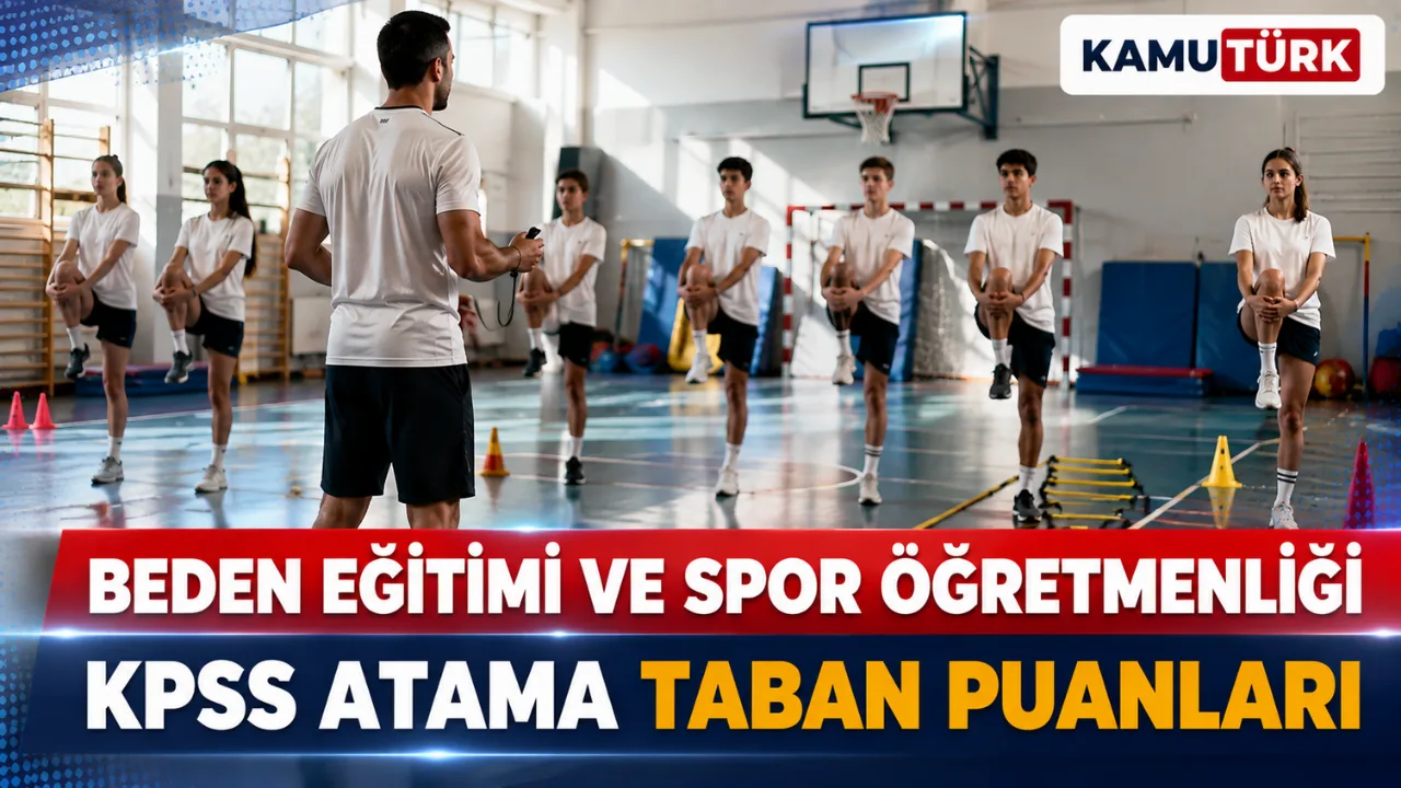 Beden Eğitimi Öğretmenliği KPSS Atama Taban Puanları (Son 12 Yıl)