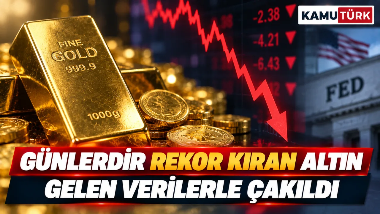 Günlerdir Rekor Kıran Altın Gelen Verilerle Çakıldı