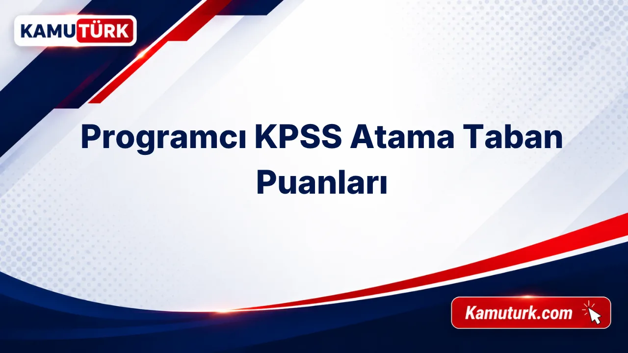Programcı KPSS Atama Taban Puanları (Son 15 Yıl)