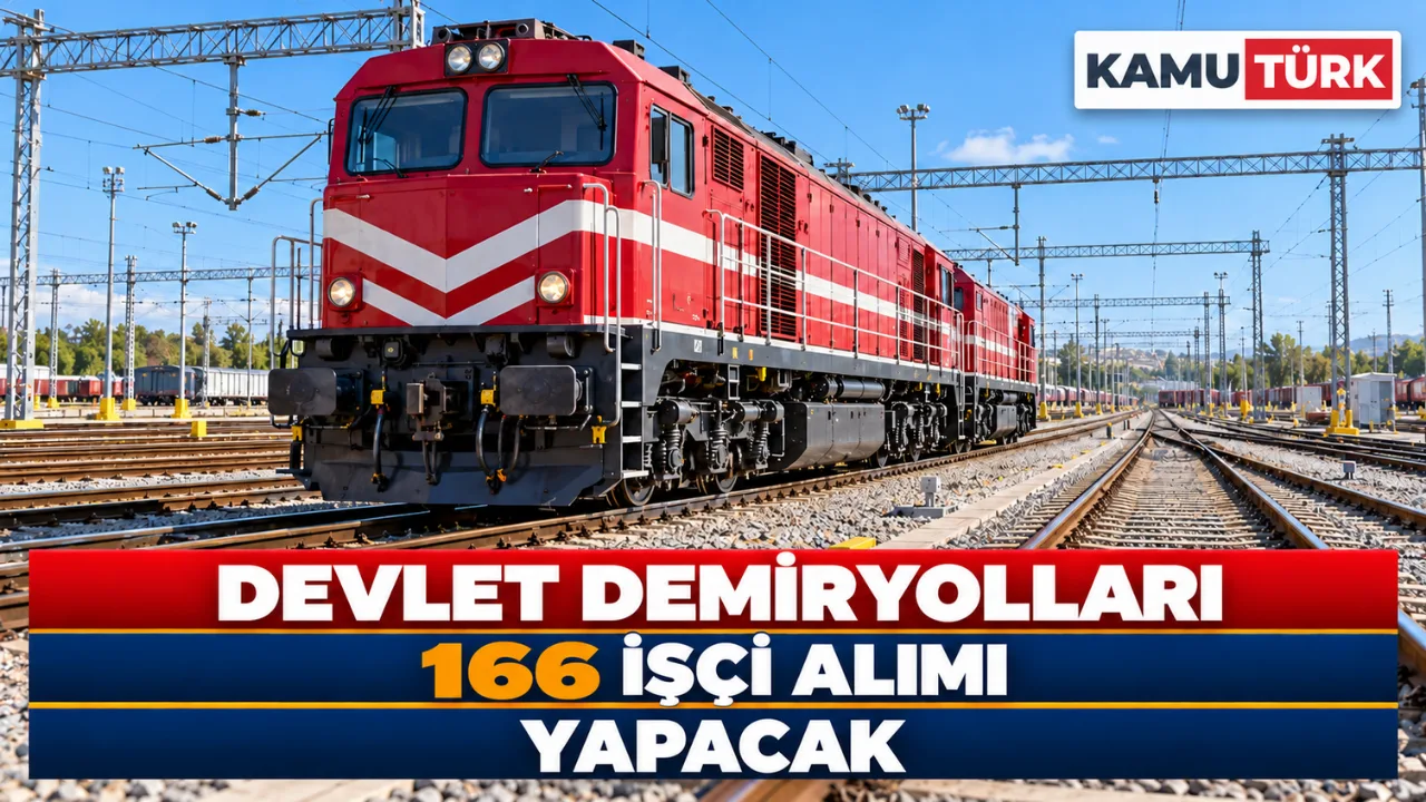 Devlet Demiryolları Taşımacılık 166 Daimi İşçi Alacak