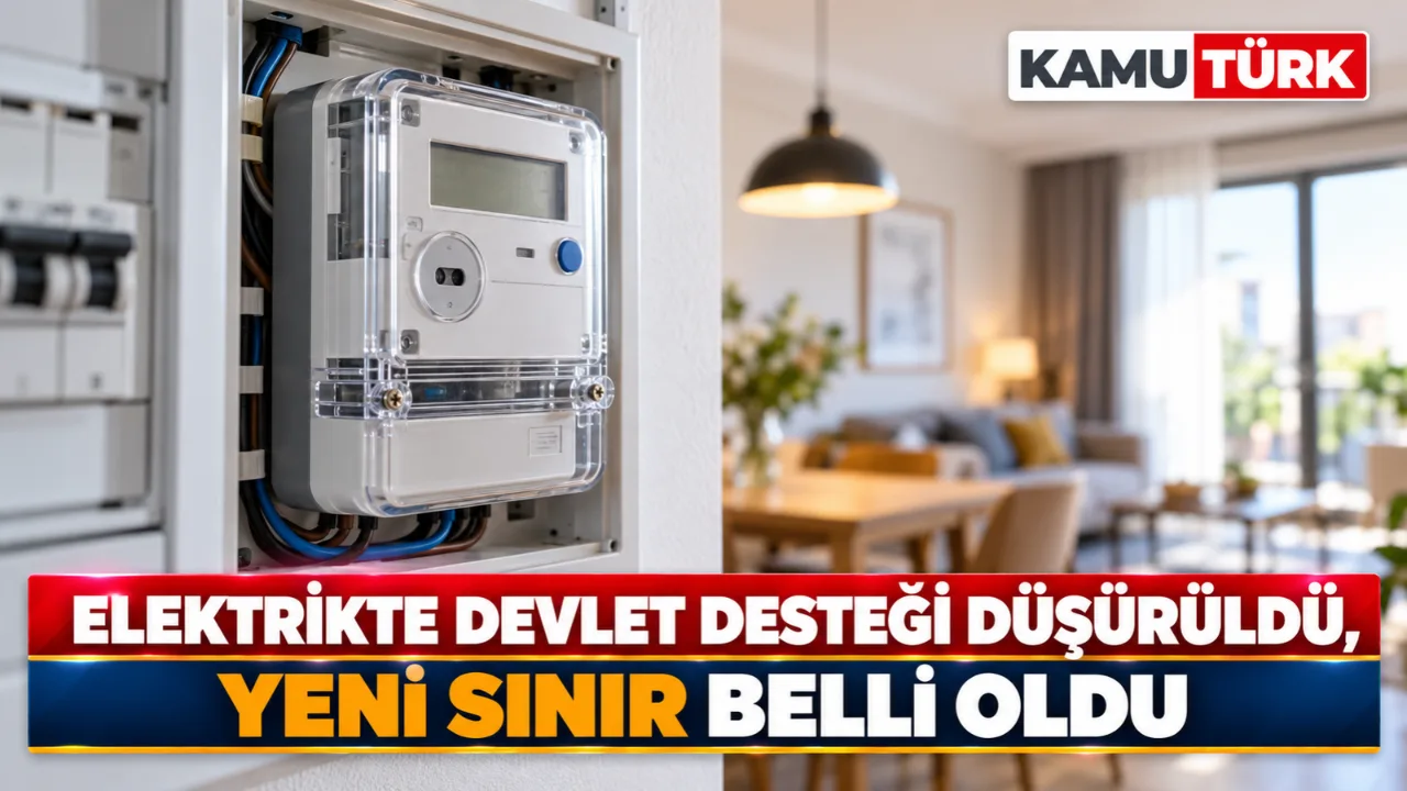 Elektrikte Devlet Desteği Düşürüldü, Yeni Sınır Belli Oldu