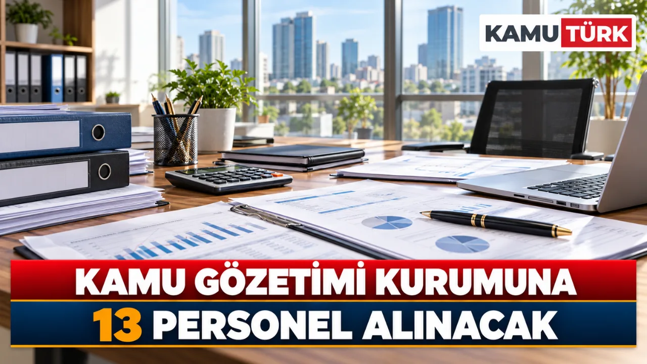 Kamu Gözetimi Kurumuna 13 Personel Alınacak