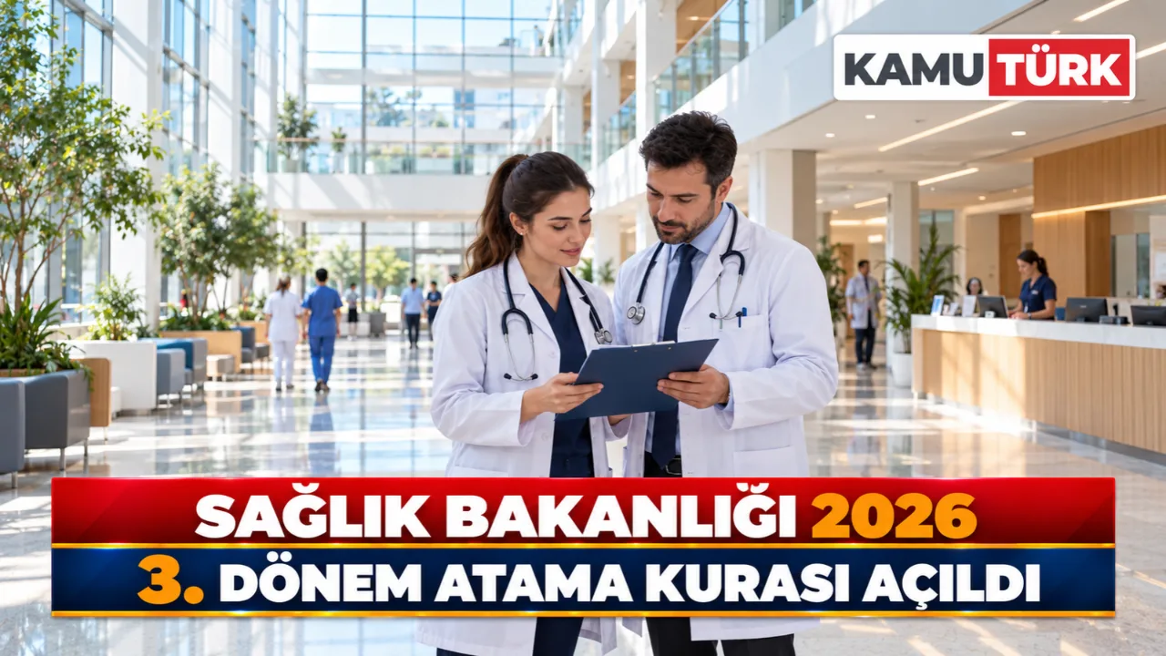 Sağlık Bakanlığı 2026 3. Dönem Atama Kurası Açıldı