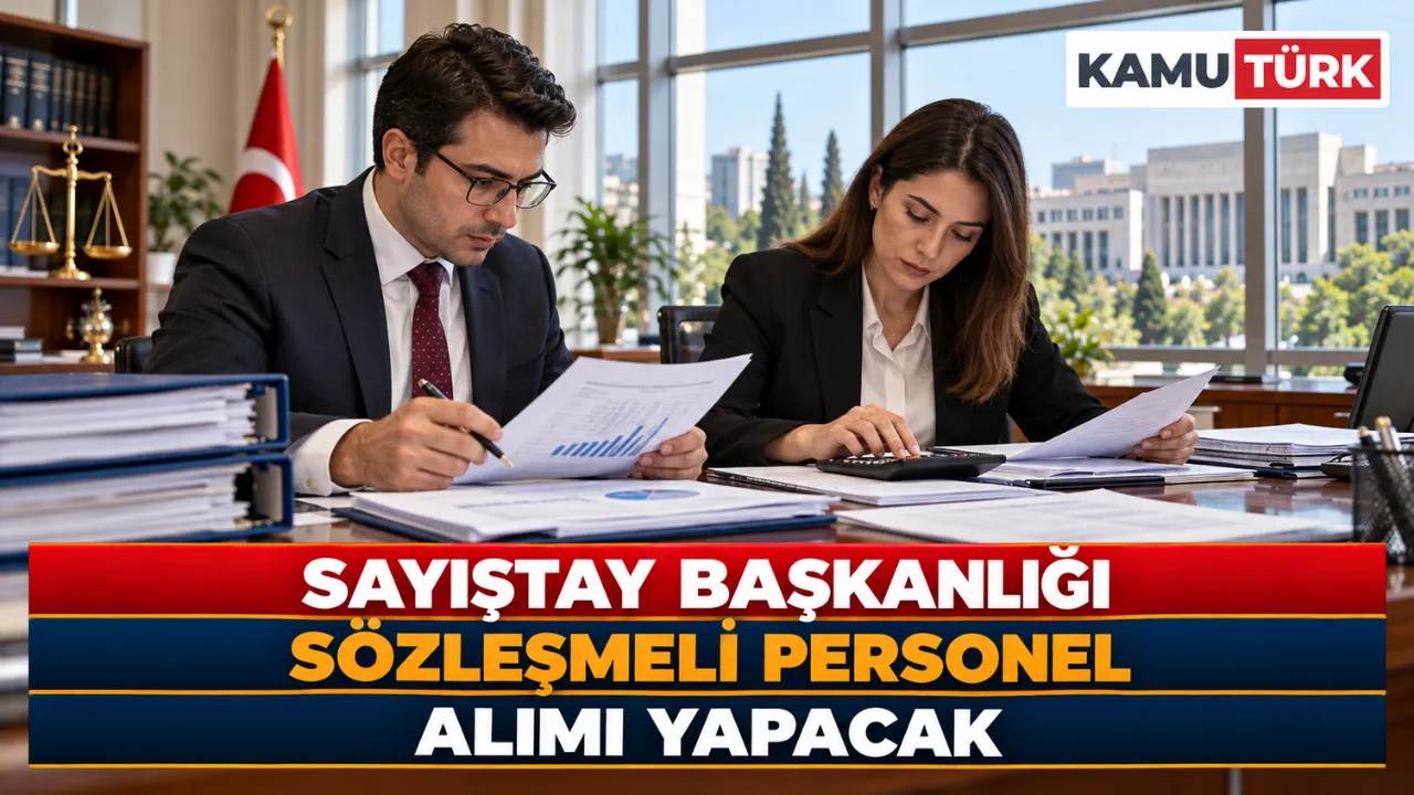 Sayıştay Başkanlığı Sözleşmeli Personel Alımı Yapacak